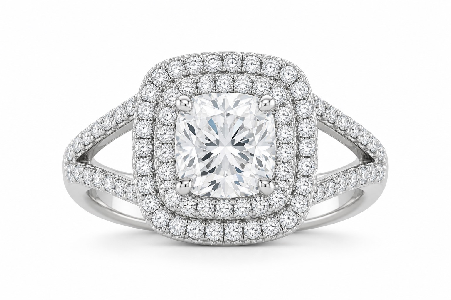 Cushion Statement Ring