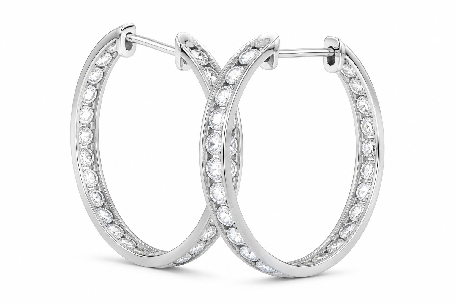 Inside-Out Hoop Earrings