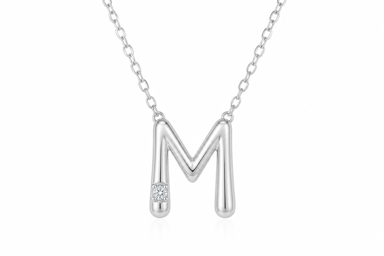 Initial Pendant Necklace